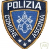 Ascona municipal police patch img6933