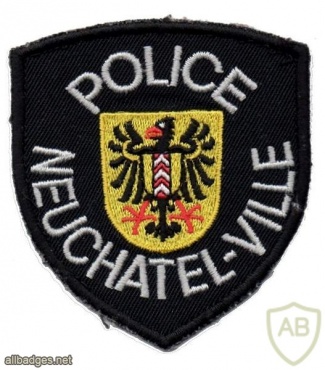 Neuchatel Ville municipal police patch img6931