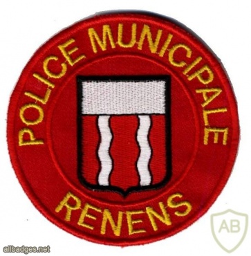 Renens municipal police patch img6929