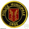 Orbe municipal police patch img6910