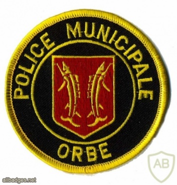 Orbe municipal police patch img6910