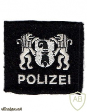 Basel city police, small patch img6991
