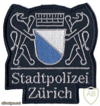 Zurich city police patch 2 img6993