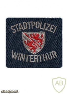 Winterthur city police, small patch img6990
