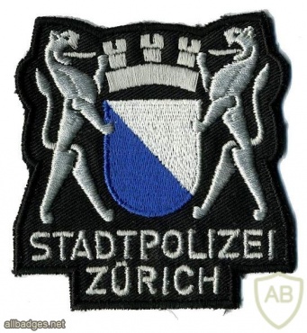 Zurich city police patch 3 img6994