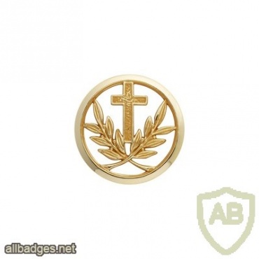 Catholic chaplain cap badge img7358