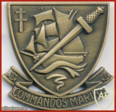 Commandos Marine beret badge img7422
