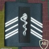 Belgium medical service 1st Sergeant-Chief rank
