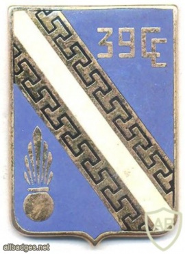 FRANCE 39th Camp Company (39e CC) pocket badge img7521