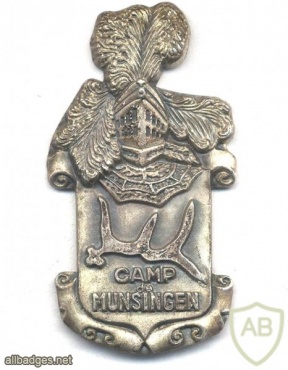 FRANCE French Contingent in Germany, MUNSINGEN Base pocket badge img7514