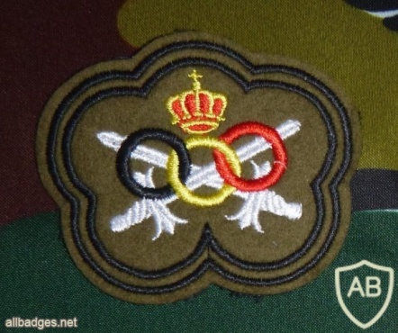 Belgium army sport fitness patch, old img7552