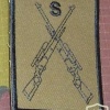 Belgium Sniper patches, old