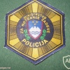Slovenian Police sleeve patch  img7629