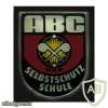 NBC Defense and Self Protection School badge
