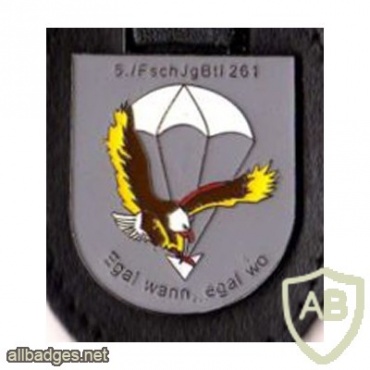 261st Airborne Battalion, 5th Company badge, type 2 img8029