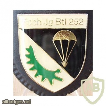 252nd Parachute Battalion badge img8015