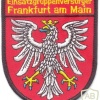 GERMANY Navy - A 1412 "Frankfurt am Main" combat support ship crew sleeve patch