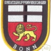 GERMANY Navy - A 1413 "Bonn" combat support ship crew sleeve patch