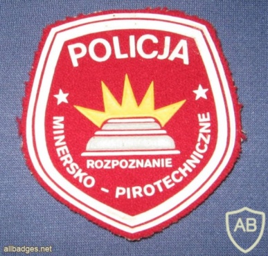 Police sapper patch img8732