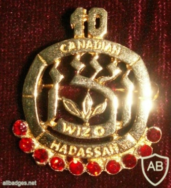 סיכת הדסה ויצו קנדה img9115