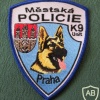 Prague municipal police canine unit patch