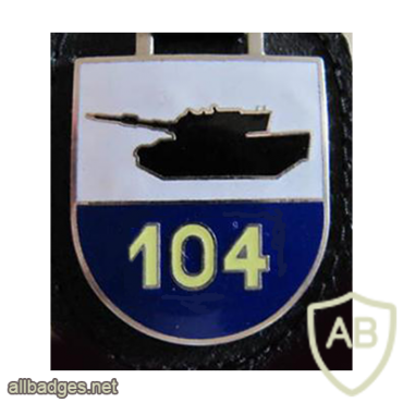 104th Tank Battalion badge, type 2 img9258