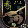 244th (Mountain) Tank Batallion badge, type 2