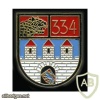 334th Tank Battalion badge, type 2