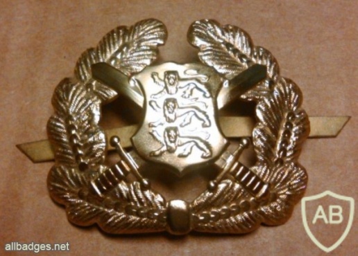 Estonia Army cap badge img9432