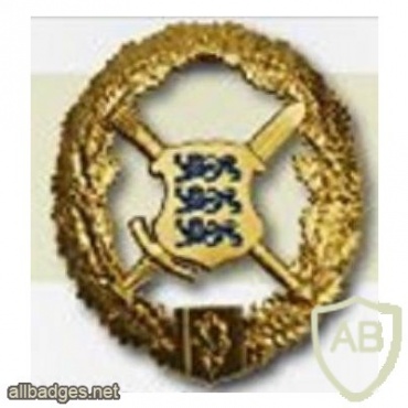 Estonia Ministry of defence staff cap badge img9426