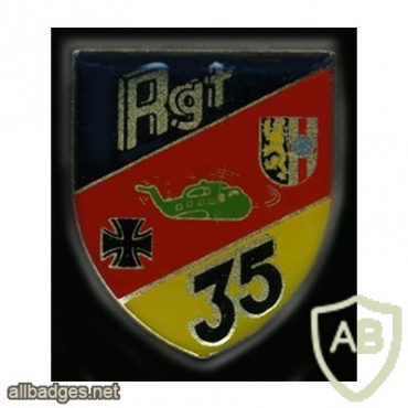 35th Army Air Aviaton Regiment badge, type 2 img9528