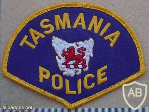 AUSTRALIAN POLICE BADGE/PATCH TASMANIA POLICE 