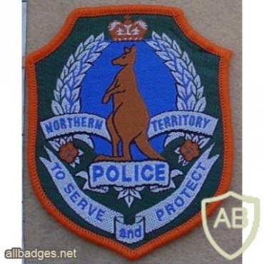 Northern Territory Police arm patch, type 2 img9756
