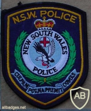 New South Wales Police arm patch img9752