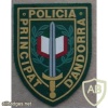 Principality of Andorra Police arm patch