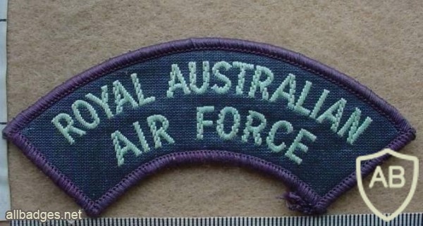 Royal Australian Air Force shoulder tab img9772