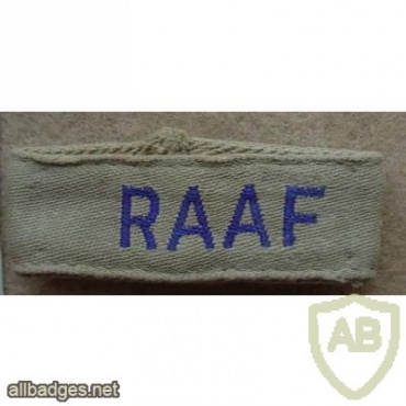 Royal Australian Air Force shoulder title img9773