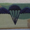 3 Royal Australian Regiment paratrooper wings, camo dress