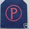 Belgian Navy Police arm patch