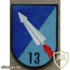 Belgian Air Force 13 Missile Wing arm patch img9935