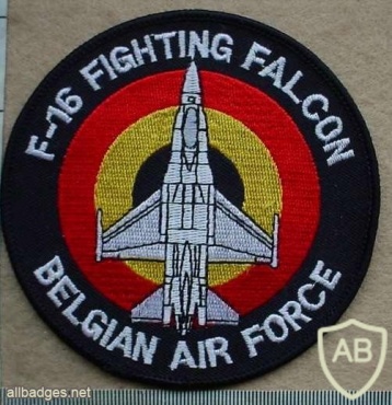 Belgian Air Force F-16 Fighting Falcon flightsuit patch img9949