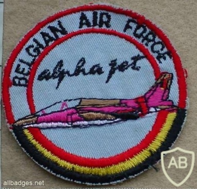 Belgian Air Force Alpha Jet flightsuit patch img9948