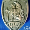 Beret badge of Serbian Special Police Unit PTJ. img9953