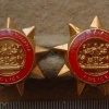Bophuthatswana Police collar badges