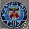 Toronto Metropolitan Police arm patch