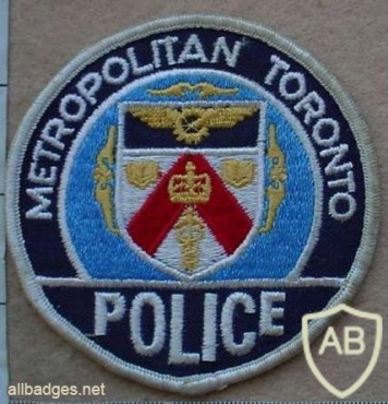 Toronto Metropolitan Police arm patch img10082