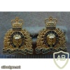 Royal Canadian Mounted Police collar badge img10093