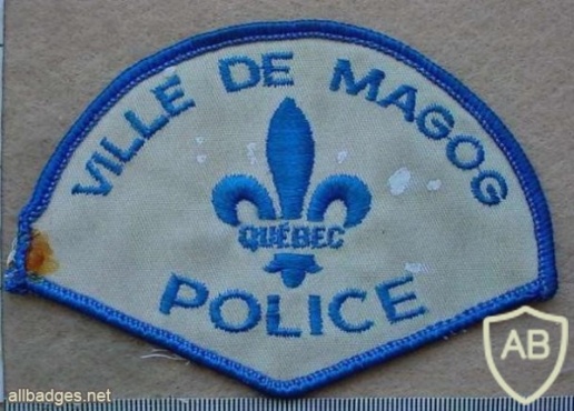 Ville de Magog Quebec Police arm patch img10083