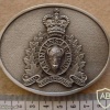 Royal Canadian Mounted Police belt buckle