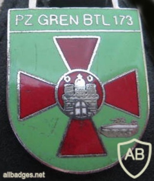 173rd Armored Grenadiers Battalion badge, type 2 img10122